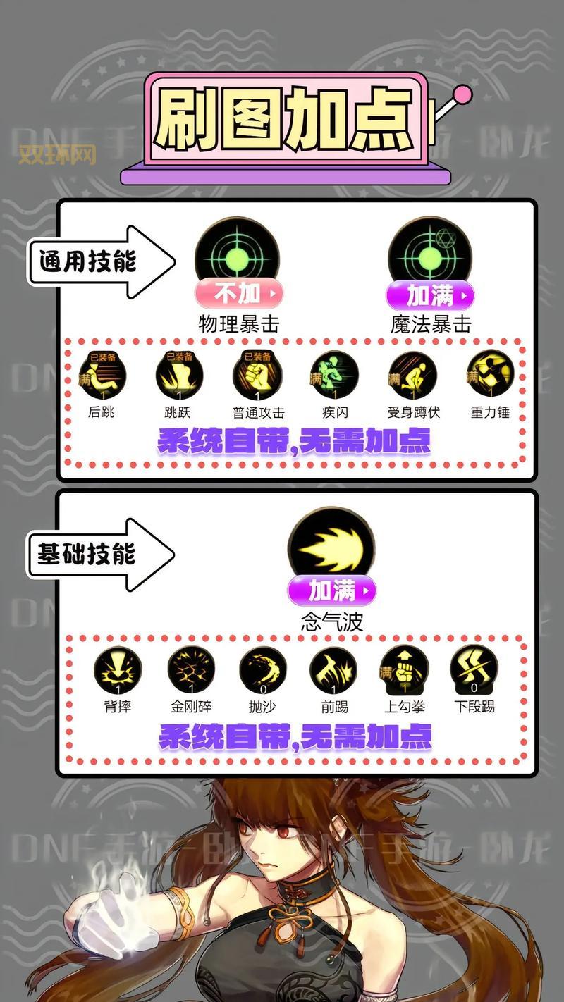 DNF光兵100级加点推荐：全面提升，掌控战场！