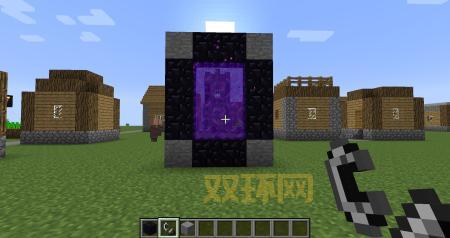 我的世界手机版地狱门制作教程：新手也能轻松进入下界！