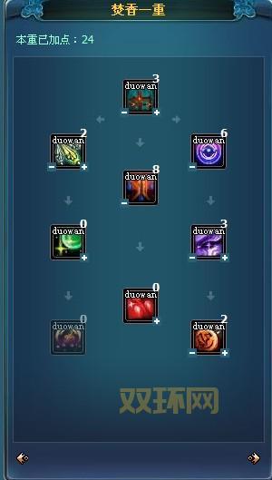 诛仙焚香技能加点：南巫天火流PK实战详解