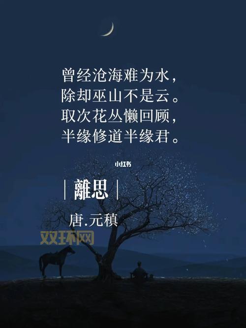 取次花丛懒回顾：元稹经典诗句背后的情感故事