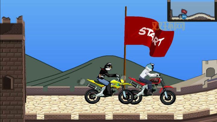 刺激的黑猫警长摩托赛全解析，百米无伤落地不再是难题！