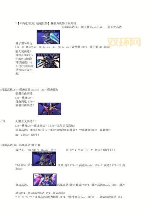 SD高达G世纪GBA机体代码查询工具，一键获取所有代码！