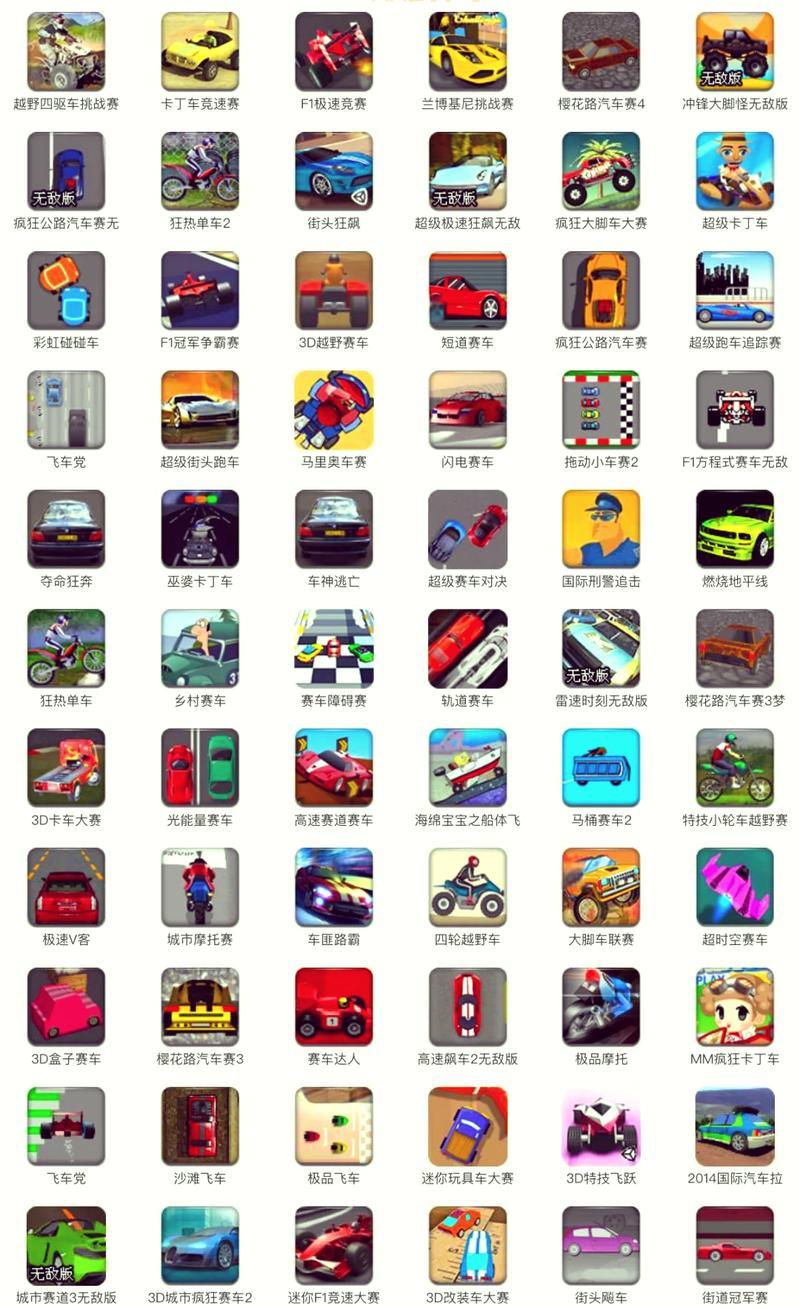 破解版赛车游戏大全中文版下载，这些你必须知道！