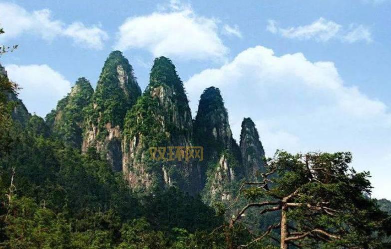 探索奇峰罗列的意思：山峰的神秘排列