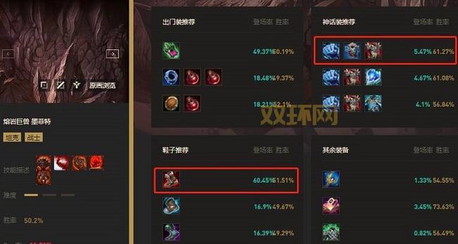 熔岩巨兽符文天赋咋搭配？这套出装让你肉到无解！