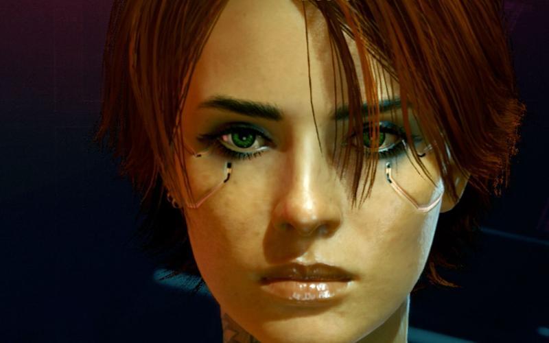 赛博朋克2077女V捏脸亚洲风教程，让你拥有独一无二的东方魅力！