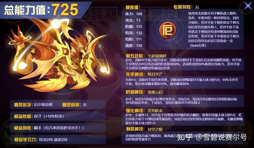 赛尔号西鲁进化路线与属性优势详解