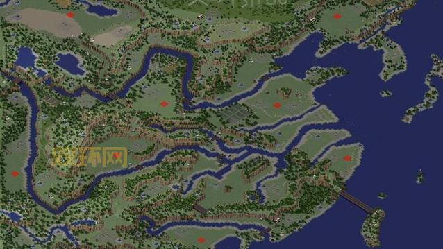 红警2地图包分享，一次下载几百张热门地图！