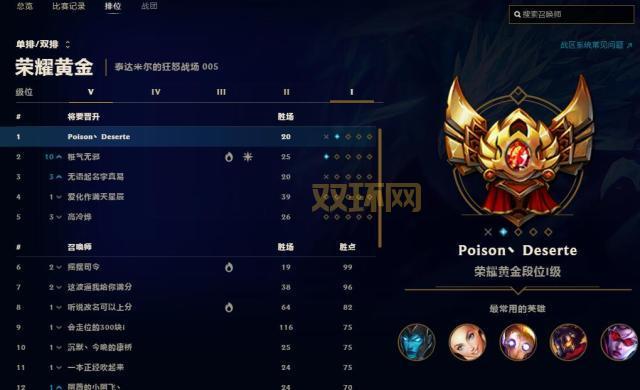 lol最强王者多少胜点能上？上分攻略来了！