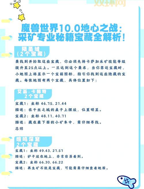 wow采矿攻略哪家强？老矿工教你快速冲级技巧！