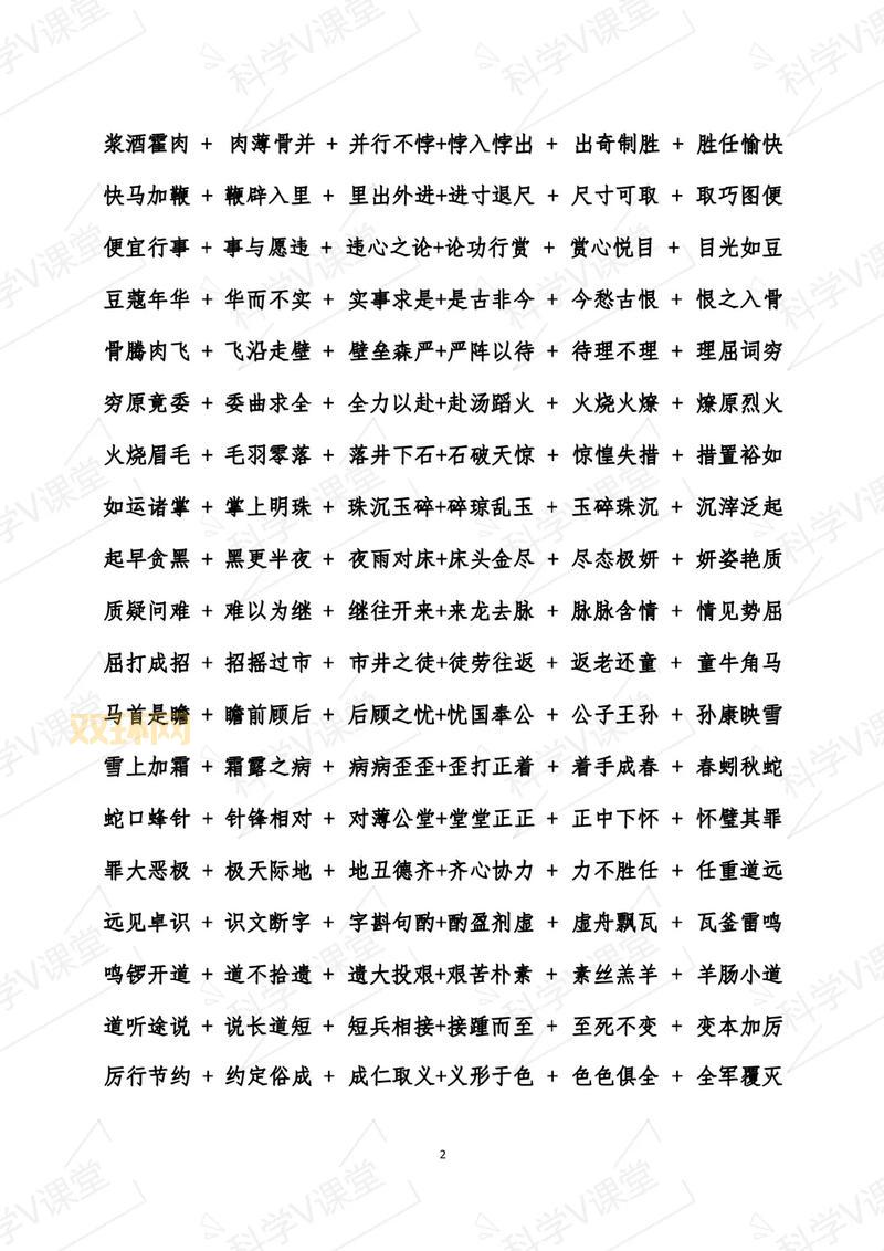 俩开头的成语接龙怎么玩？这份大全教你轻松接！