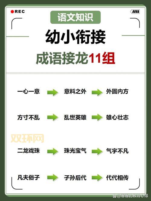 俩开头的成语接龙怎么玩？这份大全教你轻松接！