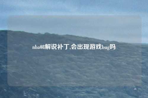nba08解说补丁,会出现游戏bug吗