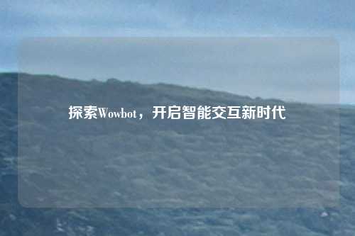 探索Wowbot，开启智能交互新时代