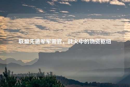 联盟先遣军军需官，战火中的物资枢纽