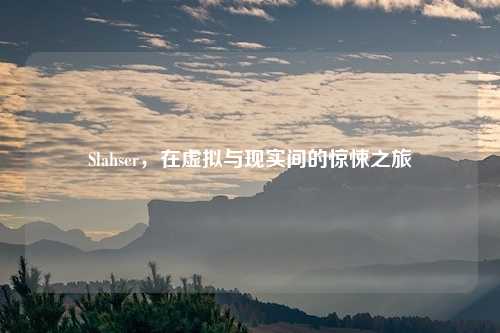 Slahser，在虚拟与现实间的惊悚之旅