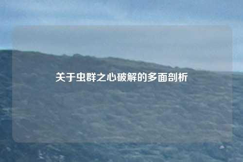 关于虫群之心破解的多面剖析