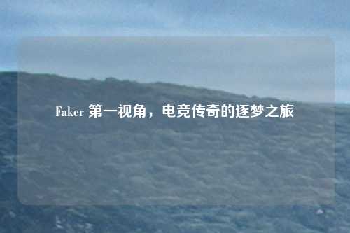 Faker 第一视角，电竞传奇的逐梦之旅