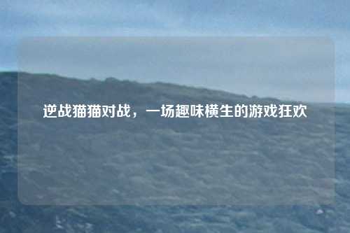 逆战猫猫对战，一场趣味横生的游戏狂欢