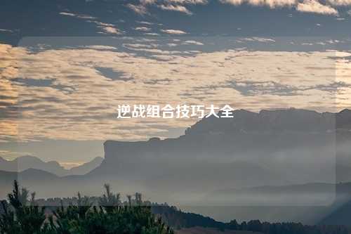 逆战组合技巧大全